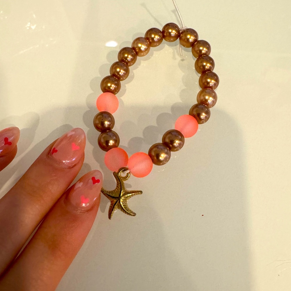 HOMEMADE BEADED BRACELET